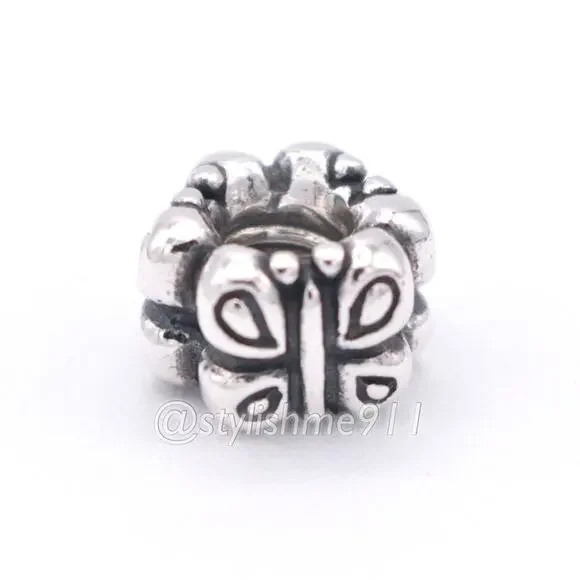 Authentic PANDORA Retired Butterfly Charm - 790285 - Picture 7 of 8